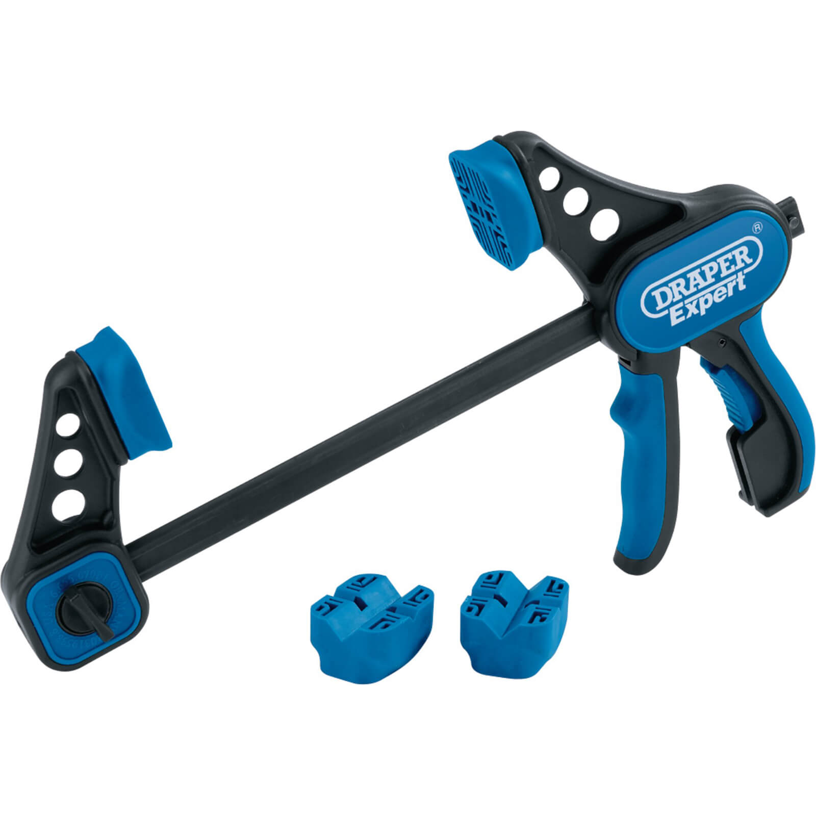 Image of Draper Expert Soft Grip Dual Action Quick Clamp 150mm