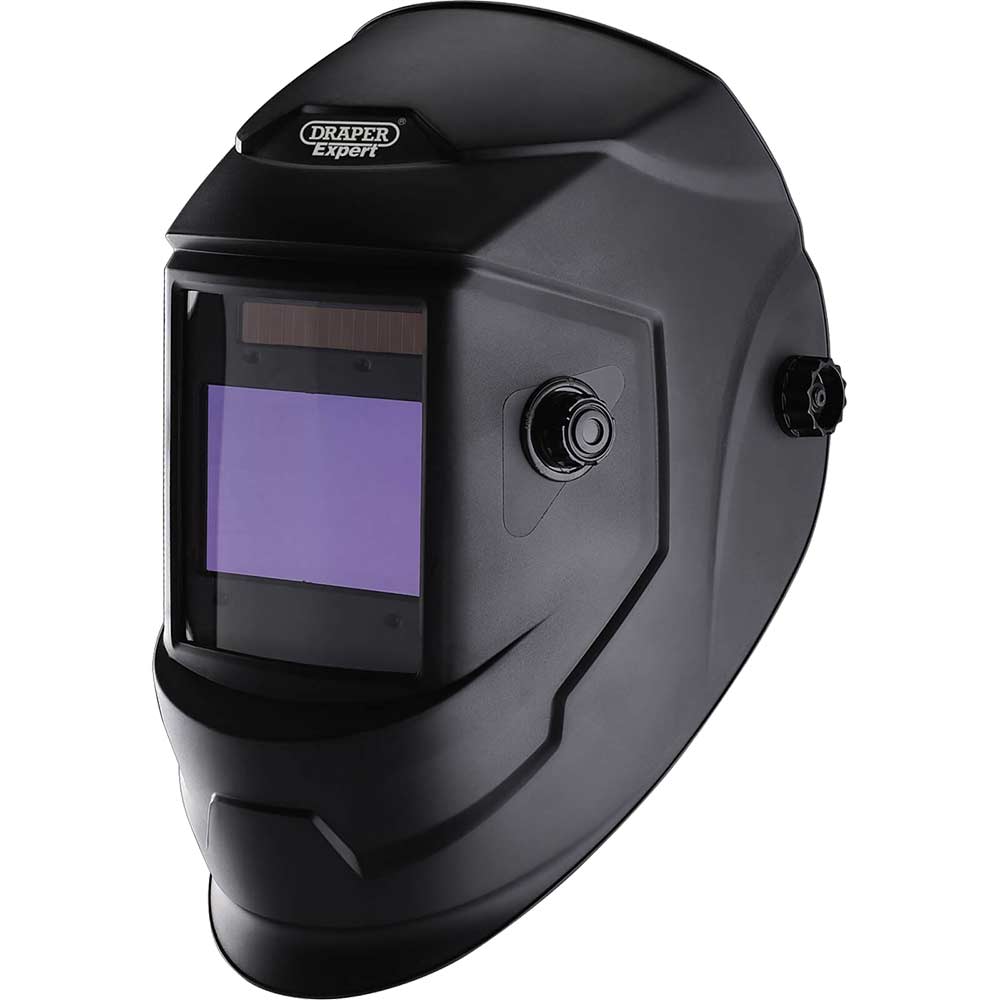 Image of Draper Expert WHVS-BK Auto Darkening Multi Use Welding Helmet Black