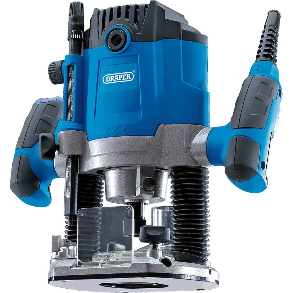 Image of Draper R12/1800D Variable Speed 1/2" Plunge Router 240v