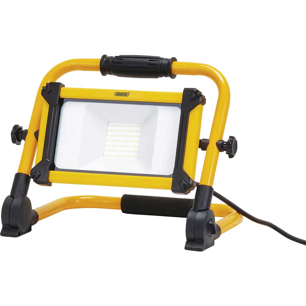 Draper SMD LED Folding Site Light 50 Watt 110v
