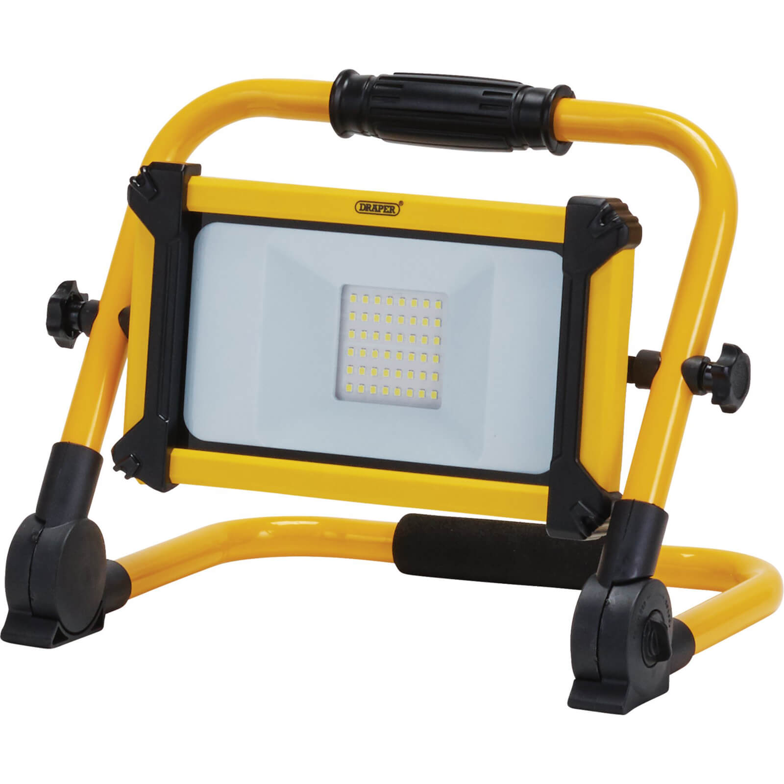 Image of Draper SMD LED 10W Rechargeable Folding Site Work Light