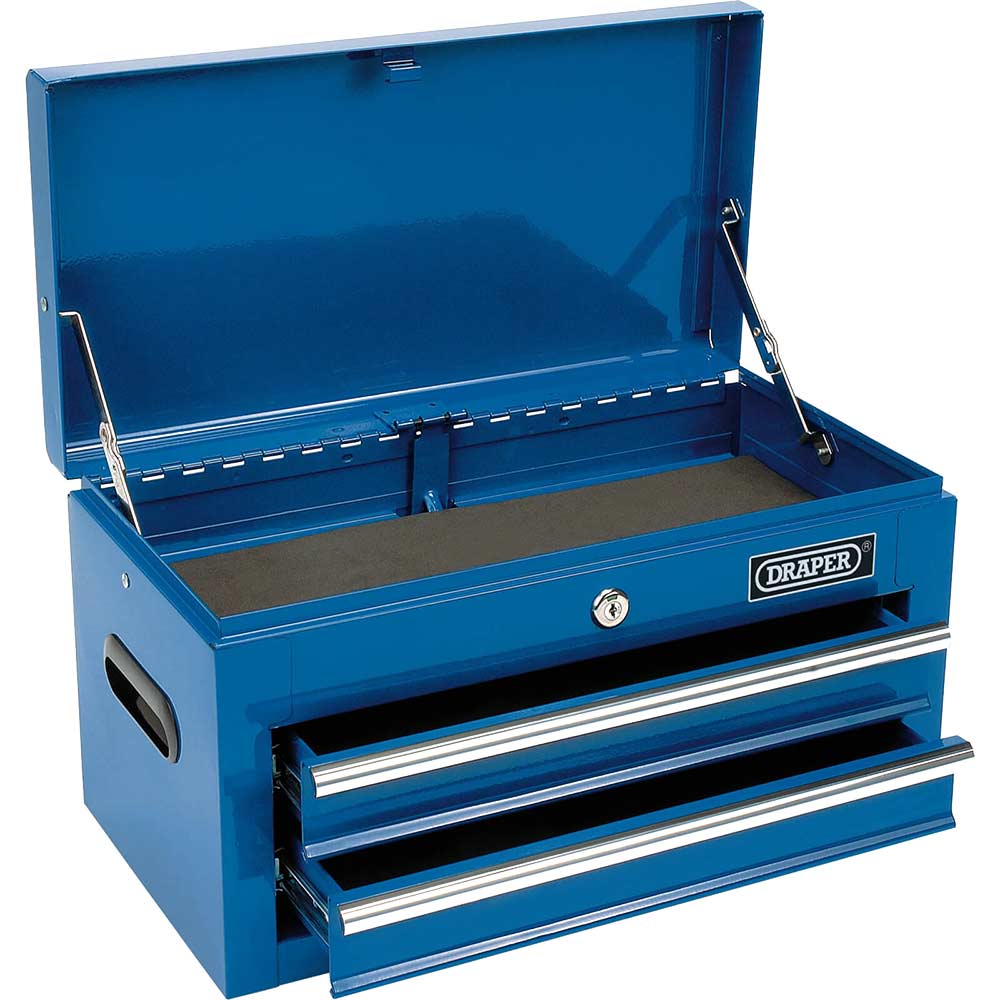 Image of Draper 2 Drawer Tool Chest Blue