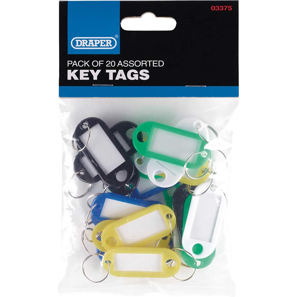 Draper 20 Piece Key Tag Assortment