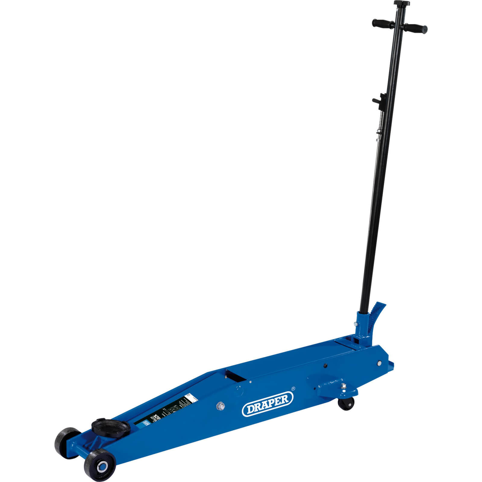 Image of Draper Long Chassis Trolley Jack 3 Tonne