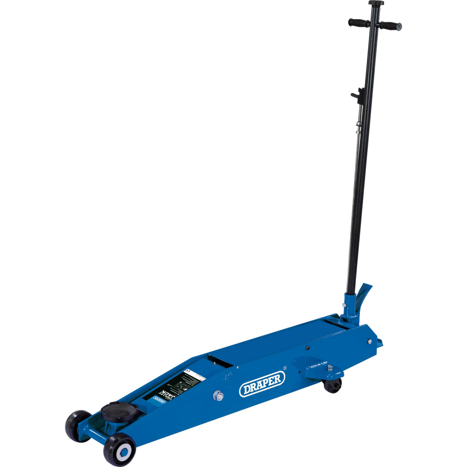 Image of Draper Long Chassis Trolley Jack 5 Tonne