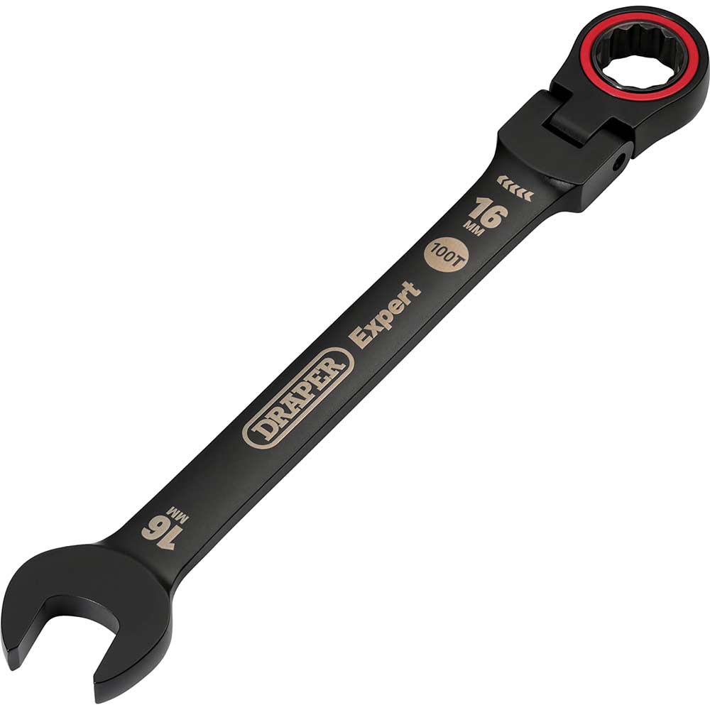 Click to view product details and reviews for Draper Expert Hi Torq Flexible Head Ratchet Combination Spanner 16mm.