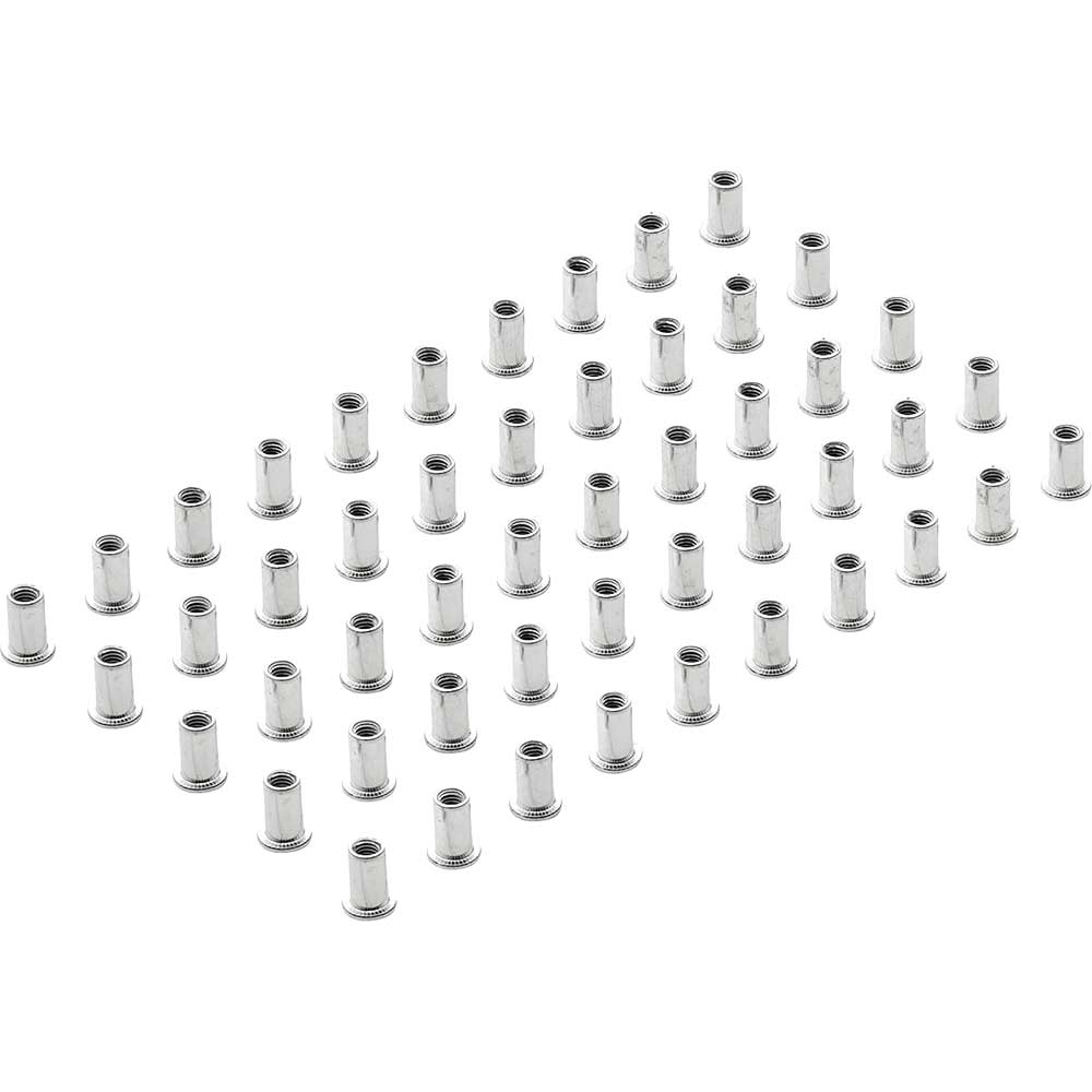 Draper Zinc Plated Threaded Insert Rivet Nuts M5 Thread Pack of 50