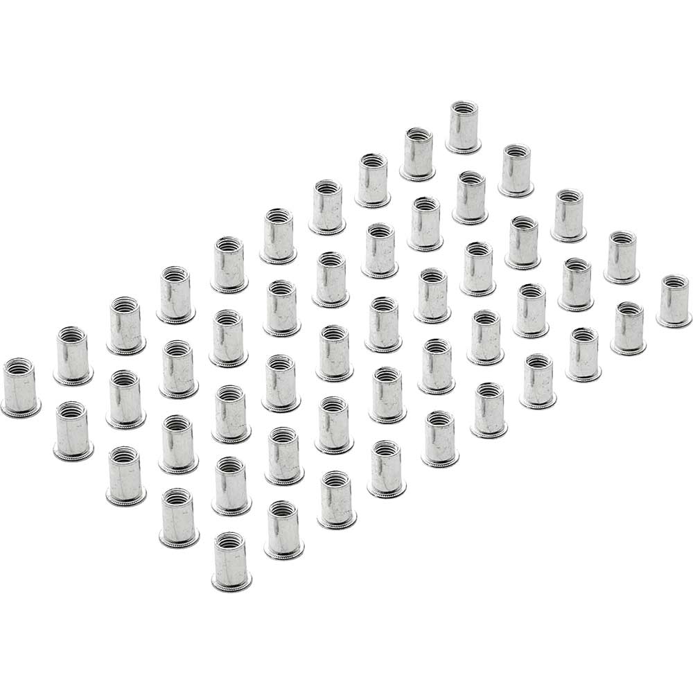 Draper Zinc Plated Threaded Insert Rivet Nuts M10 Thread Pack of 50