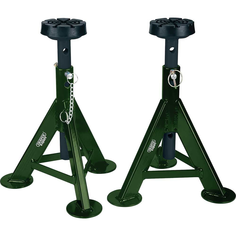 Draper Expert Axle Stands 3 Tonne Green