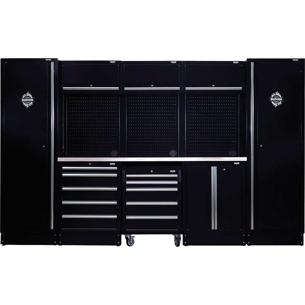 Bunker Stainless Steel Worktop Modular Storage System