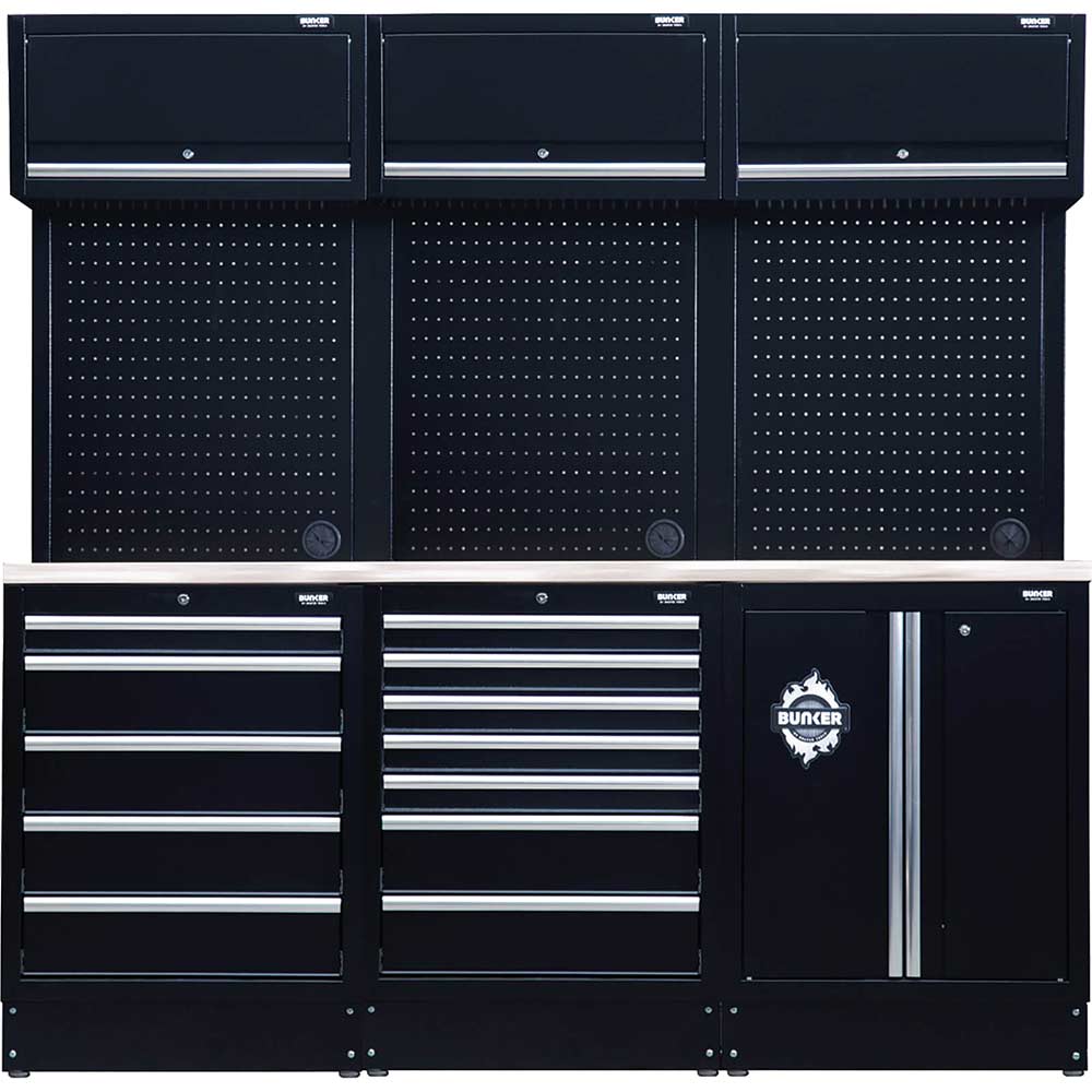 Bunker Stainless Steel Worktop Modular Storage System