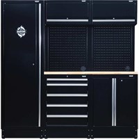 Bunker 11 Piece Hardwood Worktop Modular Storage System