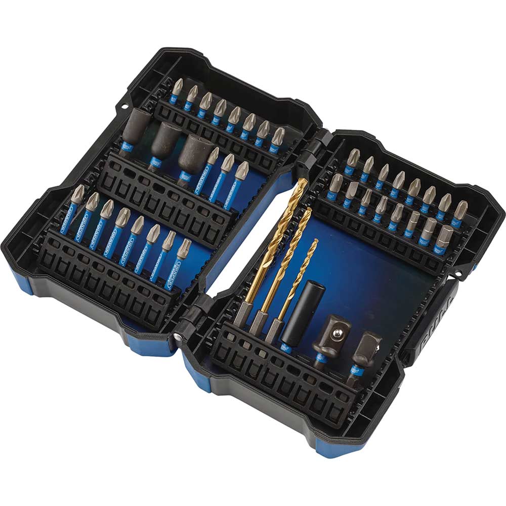 Draper Expert 44 Piece Impact Screwdriver and Drill Bit Set