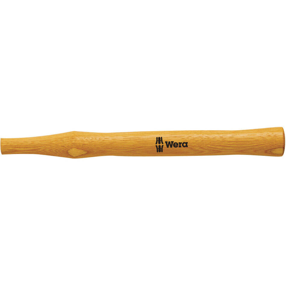 Image of Wera 100 Series Ash Wood Hammer Handle 250mm