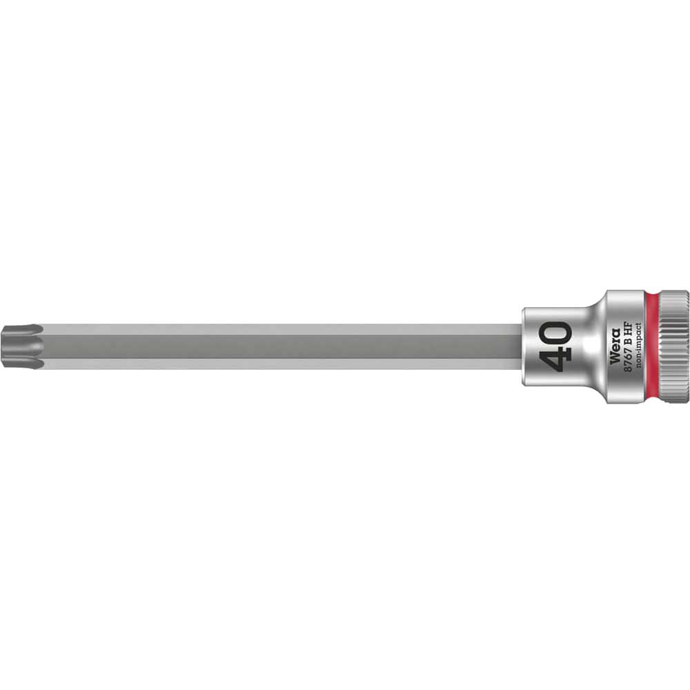 Wera 8767 B HF Zyklop 3/8" Drive Long Torx Socket Bit 3/8" T40