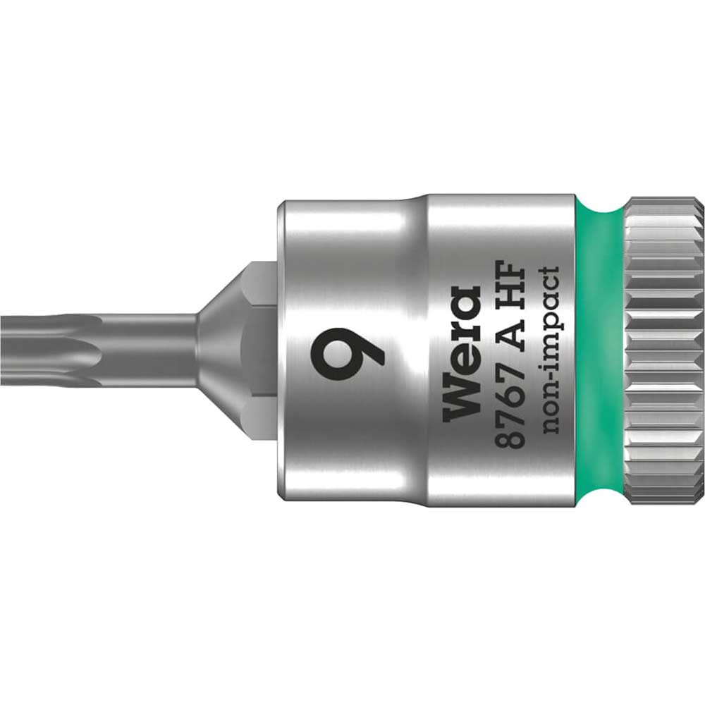 Photos - Bits / Sockets Wera 8767 A HF Zyklop 1/4" Drive Torx Socket Bit 1/4" T9 