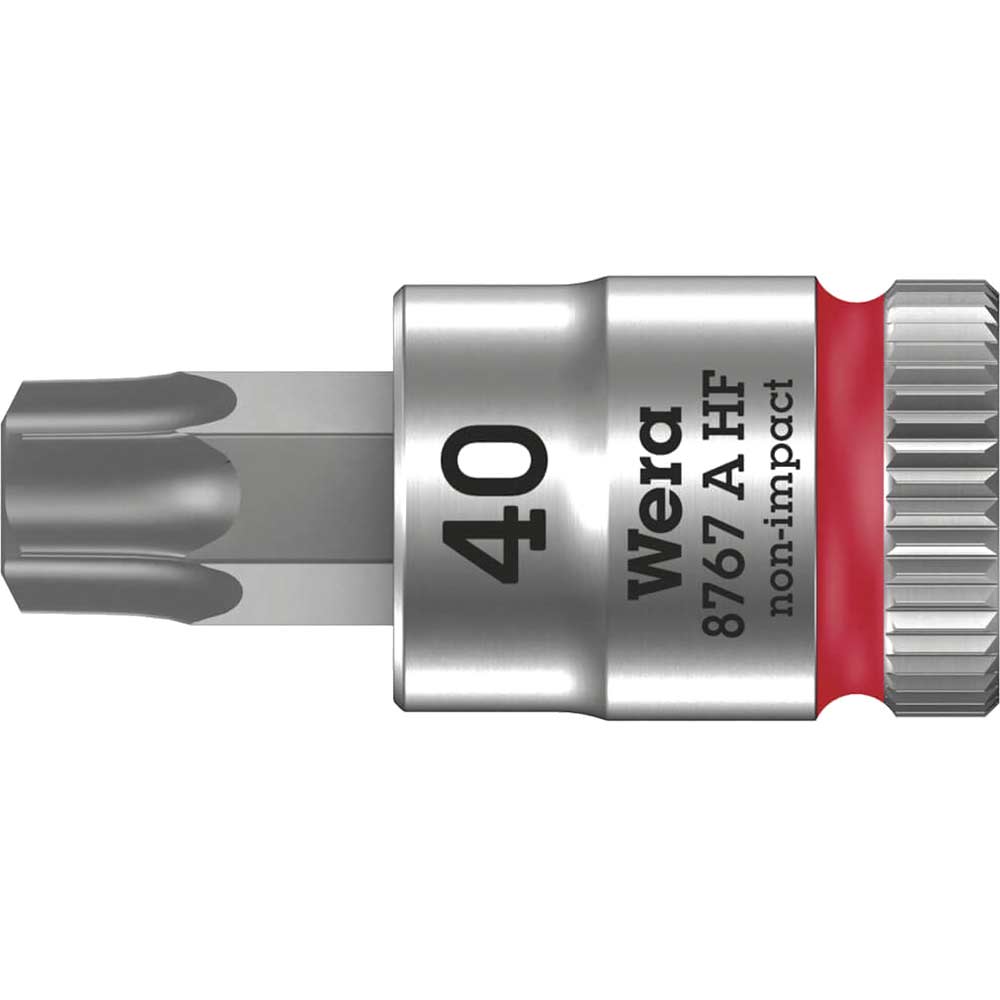 Photos - Bits / Sockets Wera 8767 A HF Zyklop 1/4" Drive Torx Socket Bit 1/4" T40 