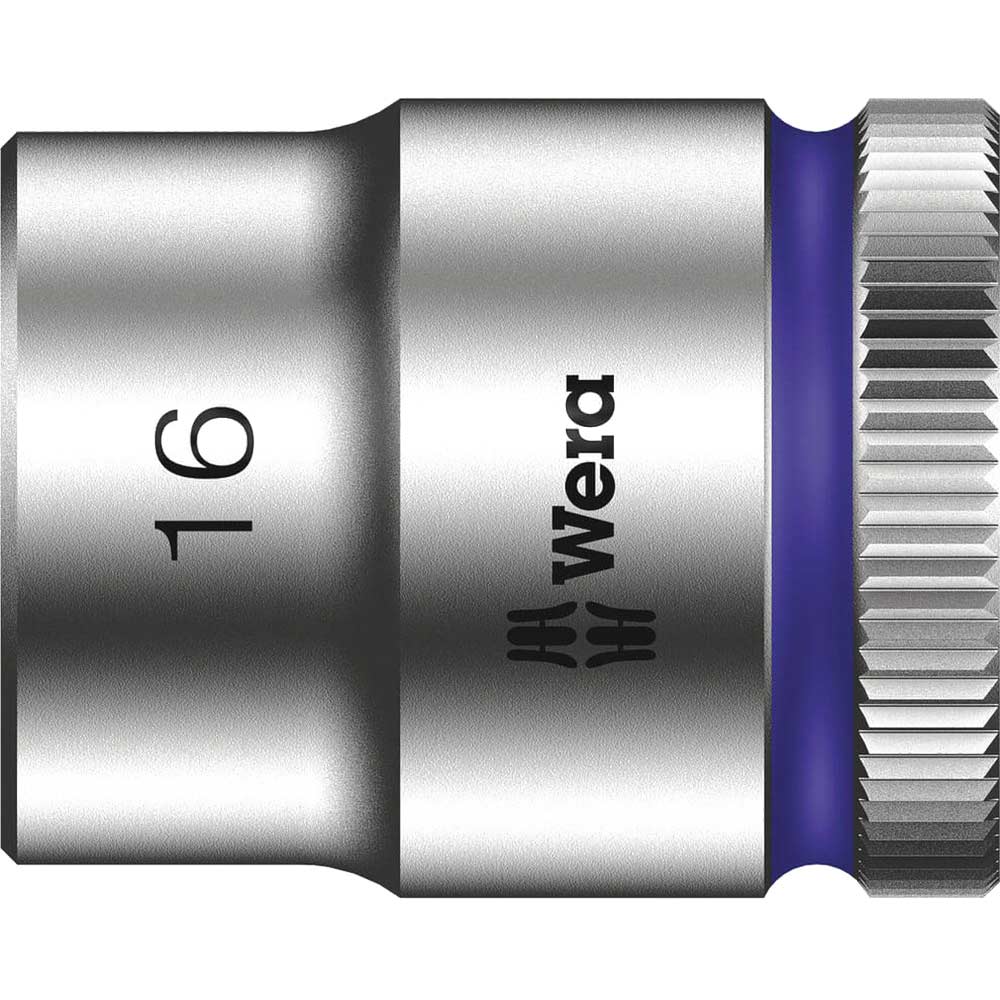 Image of Wera 8790 HMB Zyklop 3/8" Drive Hexagon Socket Metric 3/8" 16mm