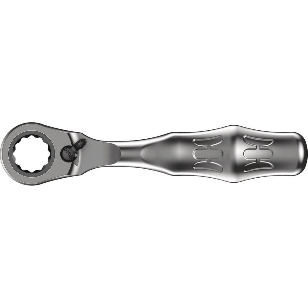 Image of Wera 8005 Zyklop Mini Ratchet For Shallow Sockets