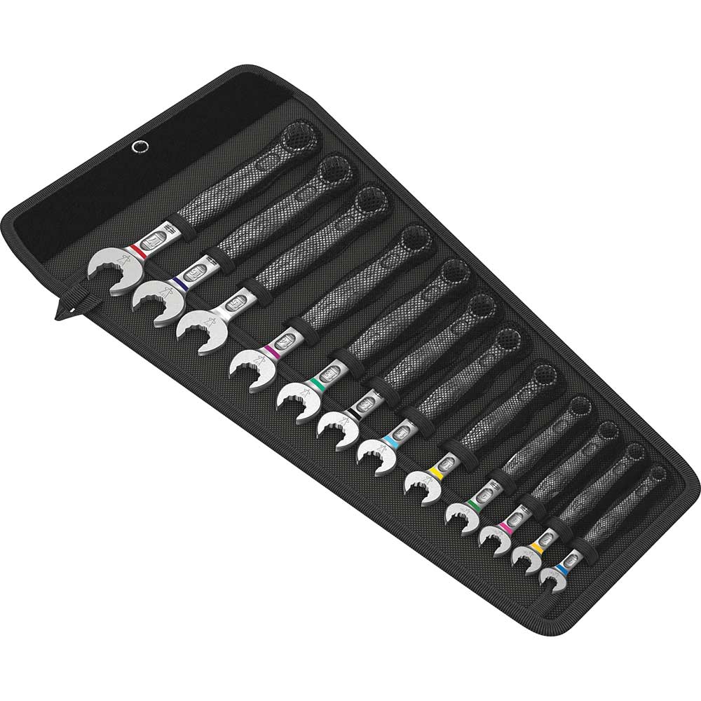 Image of Wera 12 Piece 6003 2Go Joker Bicycle Combination Spanner Set