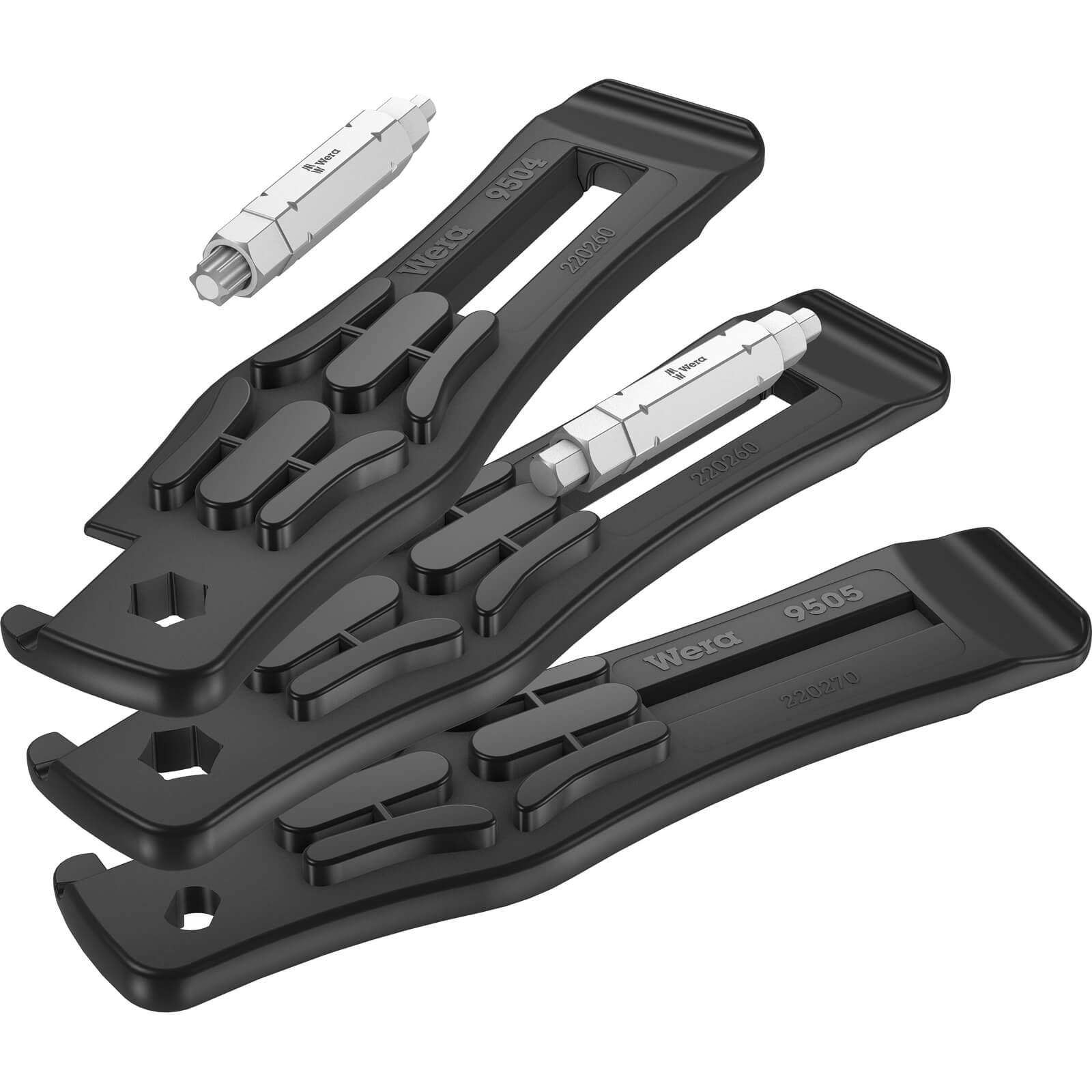 Image of Wera 5 Piece Tyre Lever and Screwdriver Bicycle Tool Kit