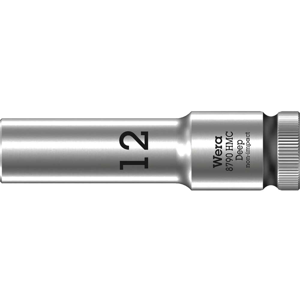 Wera 8790 HMC Deep 1/2" Drive Hexagon Socket Metric 1/2" 12mm