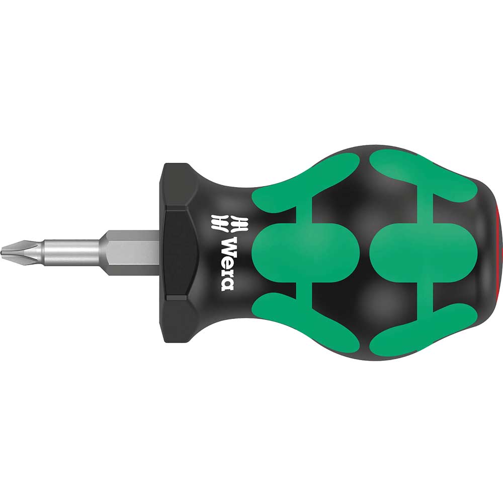 Wera 350 Stubby Phillips Screwdriver PH1 25mm