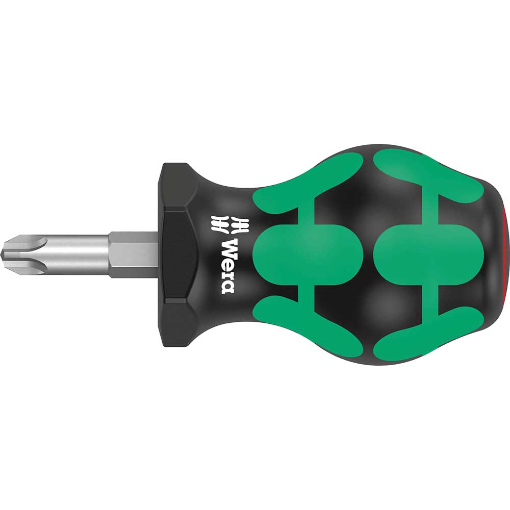 Wera 350 Stubby Phillips Screwdriver PH3 25mm