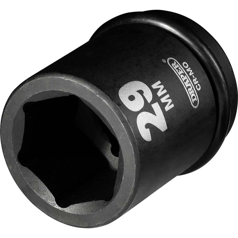 Draper Expert 3/4" Drive Hexagon Impact Socket Metric 3/4" 29mm
