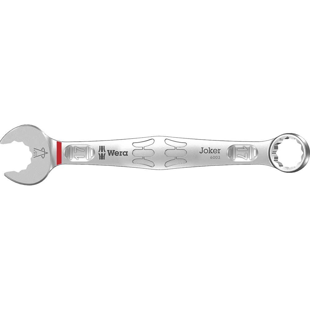 Image of Wera 6003 Joker Combination Spanner 17mm