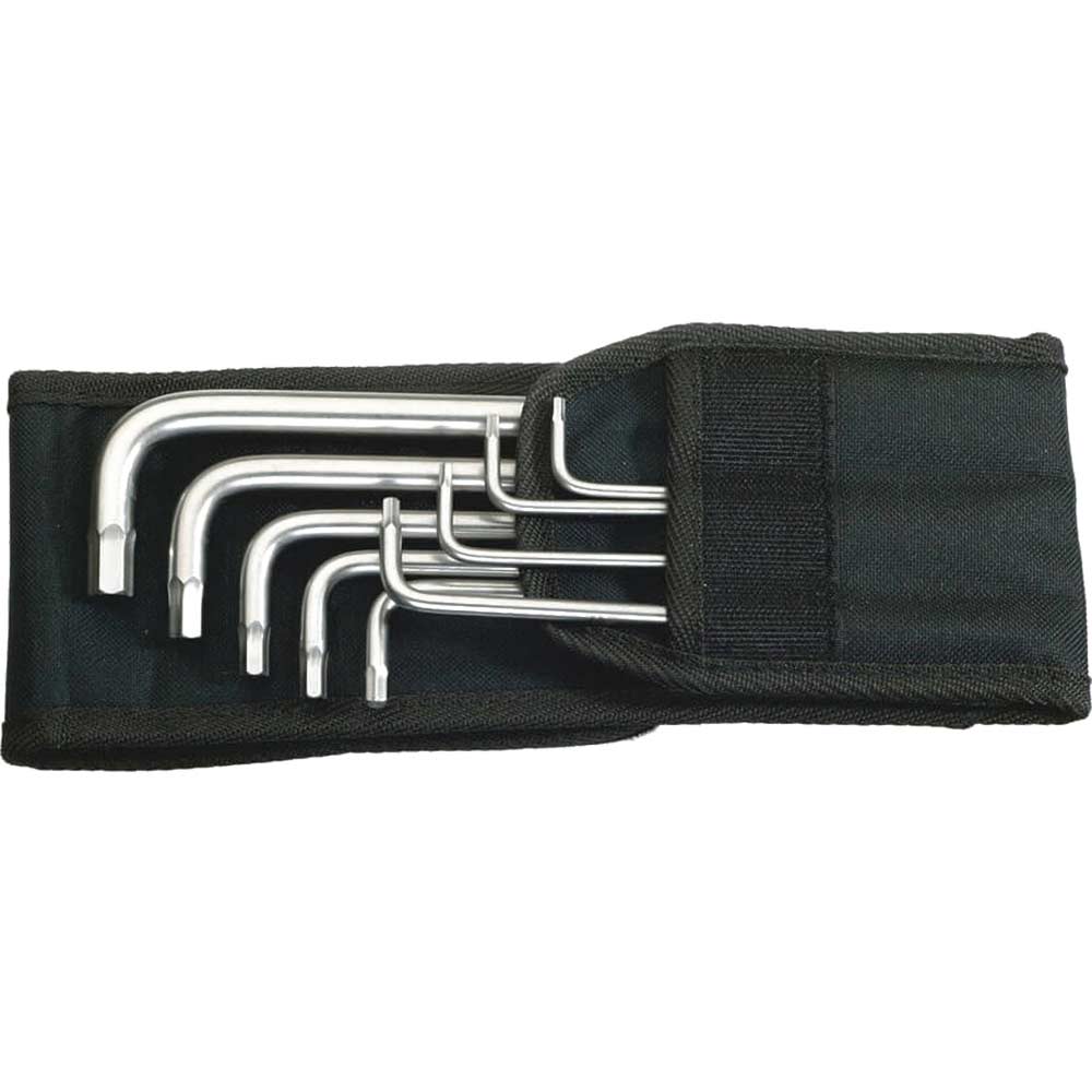 Wera 3950PKL SZ 9 Piece Stainless Steel Ballend Hex Allen Key Set Imperial