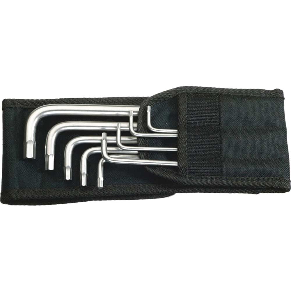 Image of Wera 3950PKL SZ 9 Piece Stainless Steel Ballend Hex Allen Key Set Imperial