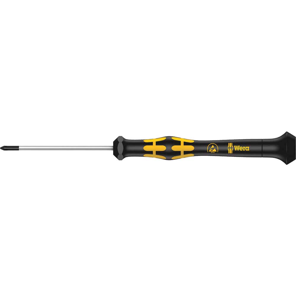 Wera Kraftform 1550 Phillips Micro ESD Screwdriver PH00 60mm