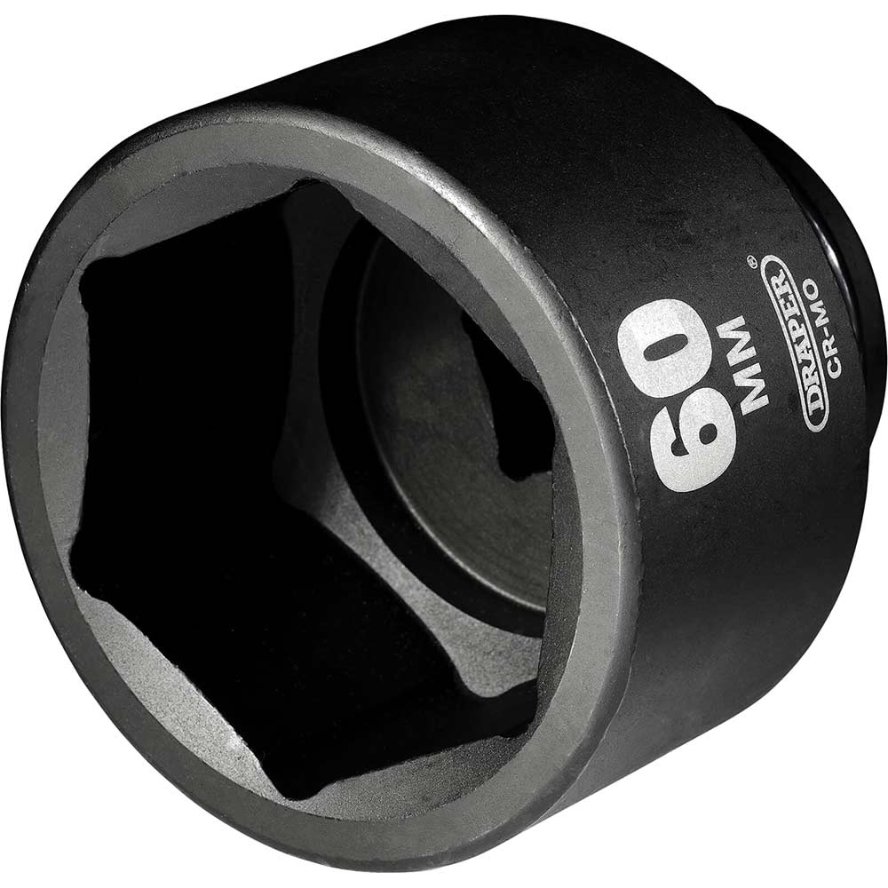 Draper Expert 3/4" Drive Hexagon Impact Socket Metric 3/4" 60mm