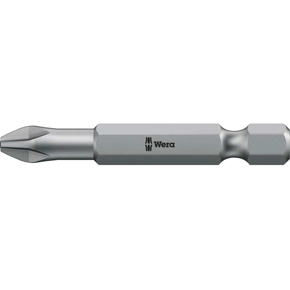 Image of Wera Torsion Phillips Screwdriver Bits PH1 50mm Pack of 1