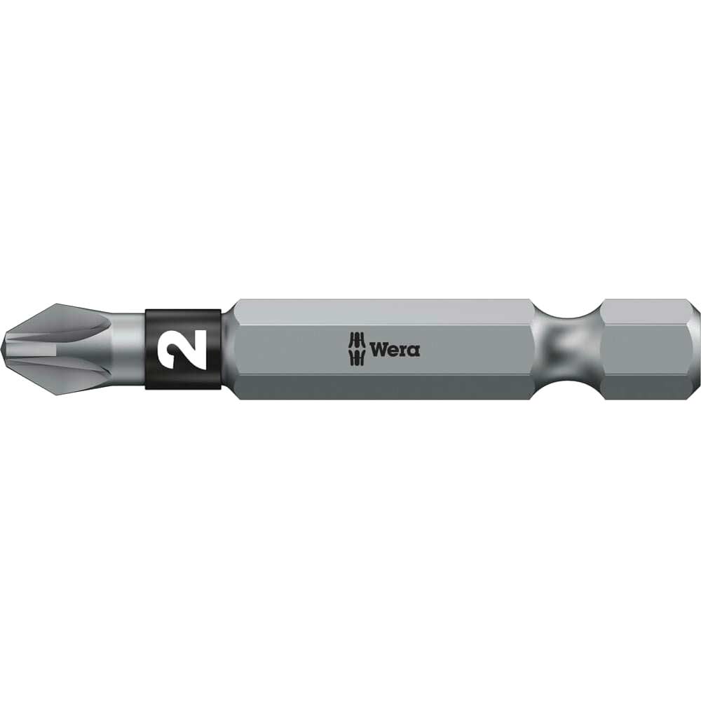 Image of Wera 855/4 BTZ BiTorsion Extra Tough Pozi Screwdriver Bits PZ2 50mm Pack of 1