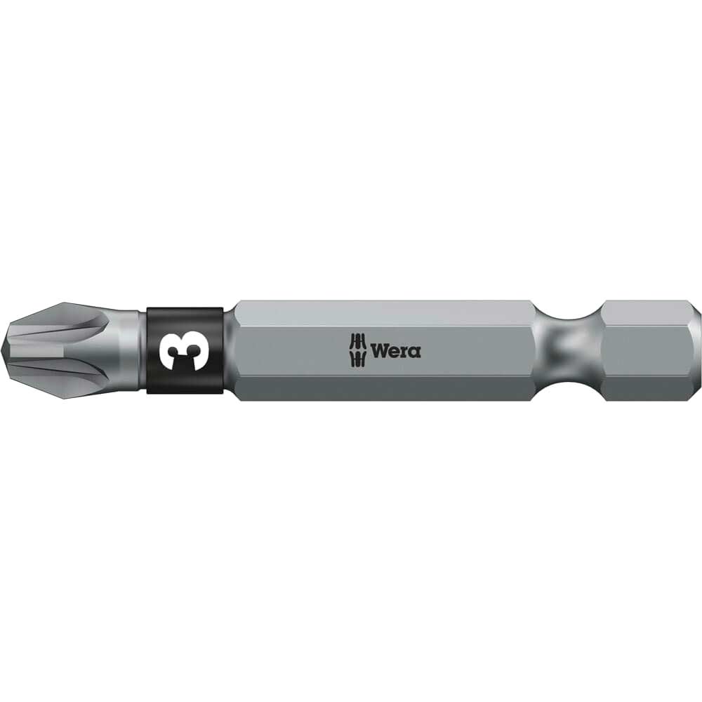 Image of Wera 855/4 BTZ BiTorsion Extra Tough Pozi Screwdriver Bits PZ3 50mm Pack of 1