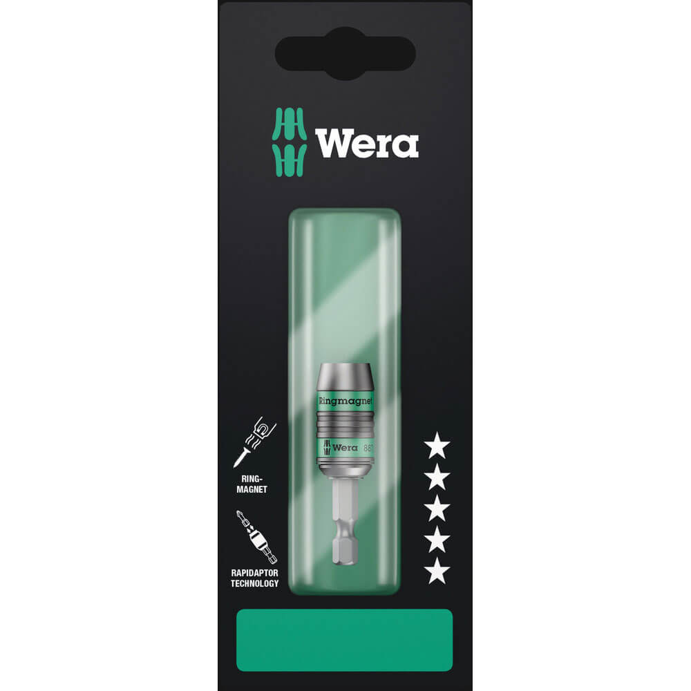 product image of Wera 887/4 RR Rapidaptor Magnetic Quick Release Bit Holder 75mm