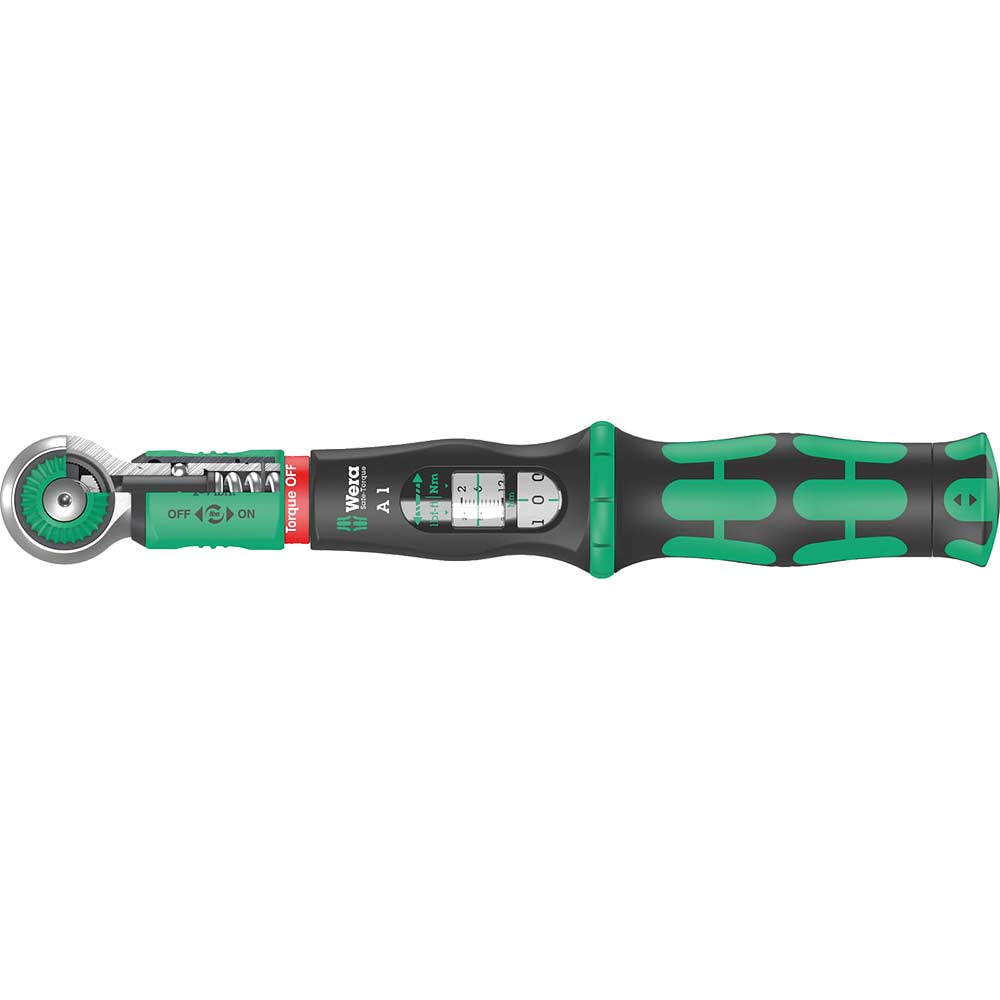 Image of Wera Safe Torque A1 1/4" Torque Wrench 1/4" 2Nm - 12Nm