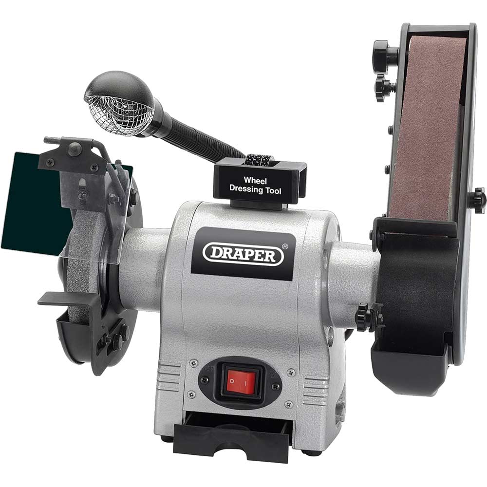 Draper GD650A Bench Grinder and Sanding Belt 240v
