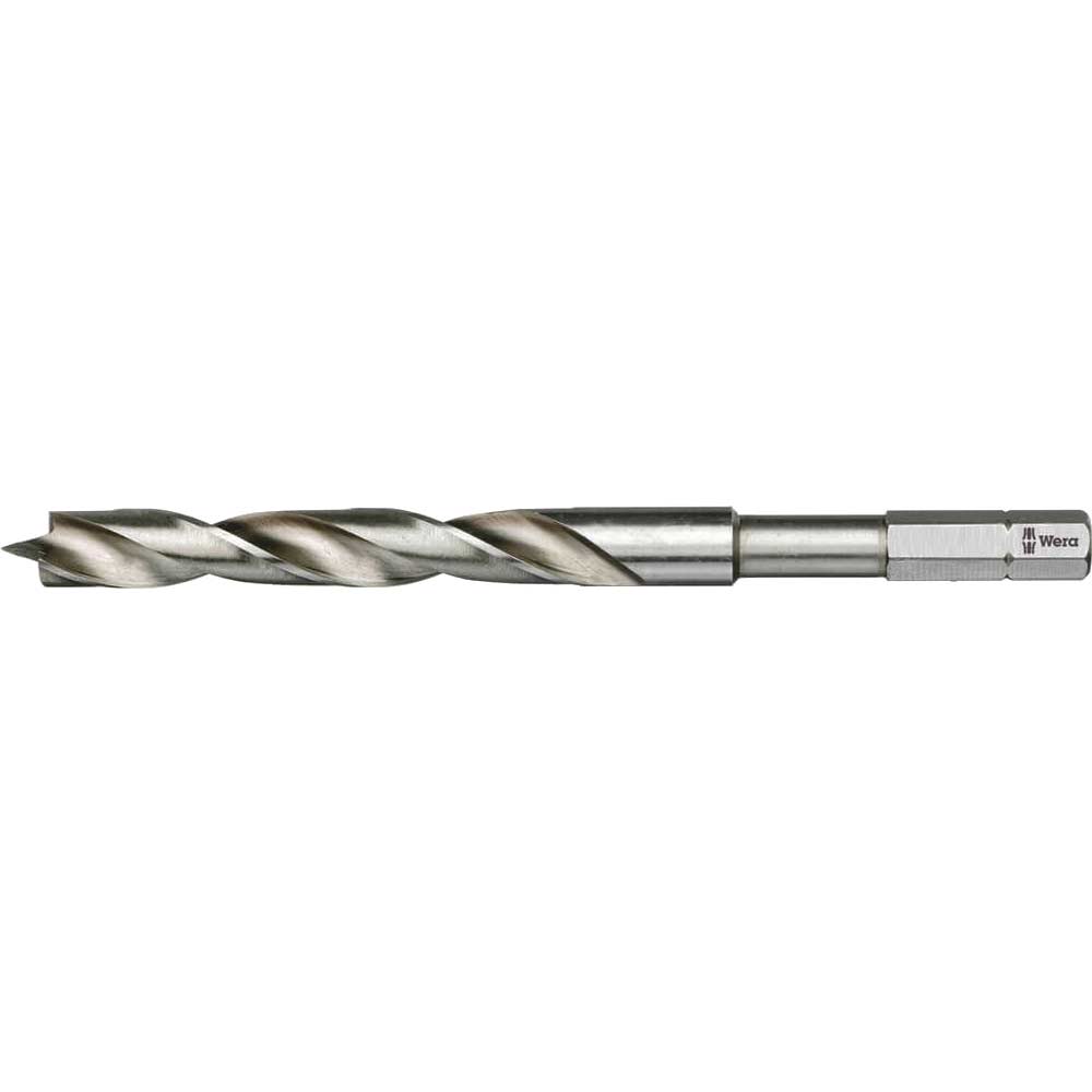 Wera 849 Hex Shank Brad Point Wood Drill Bit 8mm