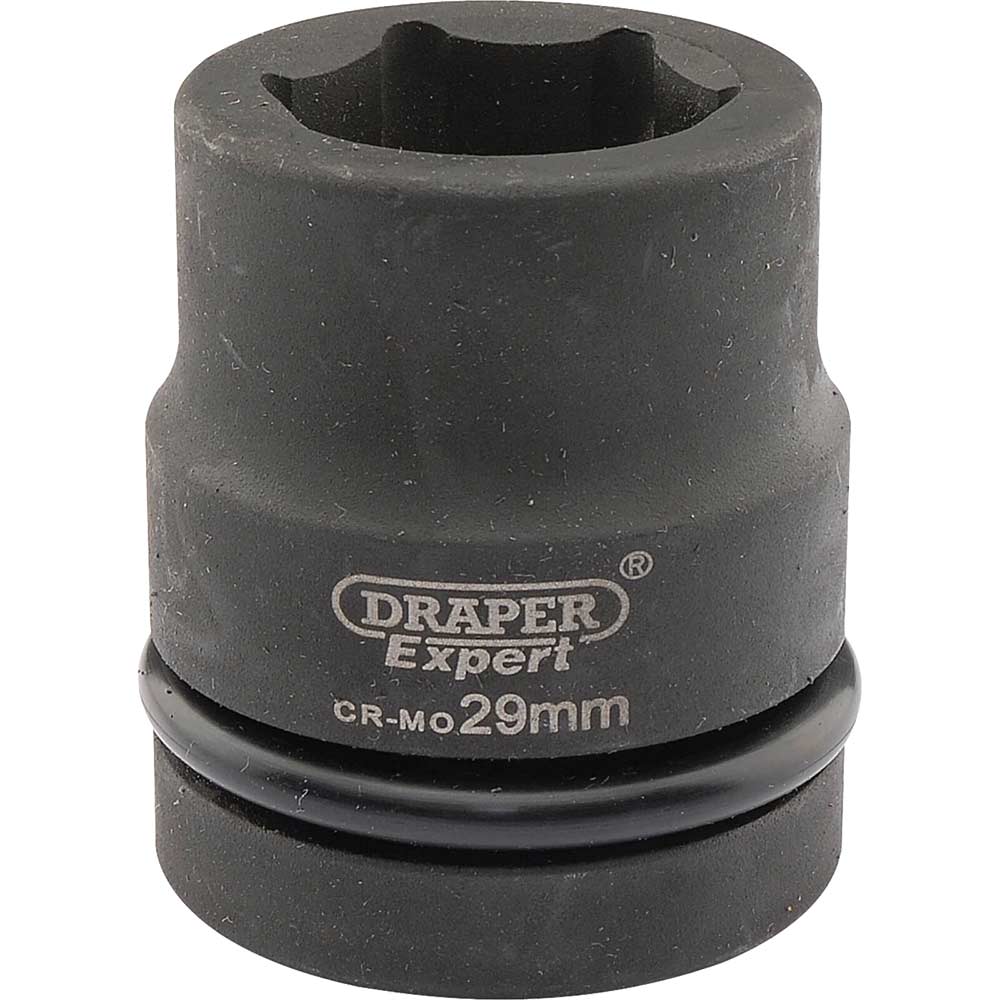 Draper Expert 1" Drive Hexagon Impact Socket Metric 1" 29mm