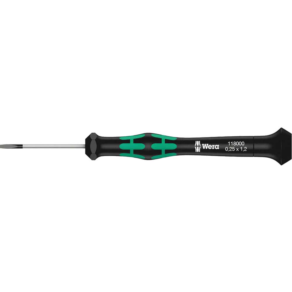 Image of Wera Kraftform Micro Parallel Slotted Screwdriver 1.2mm 40mm