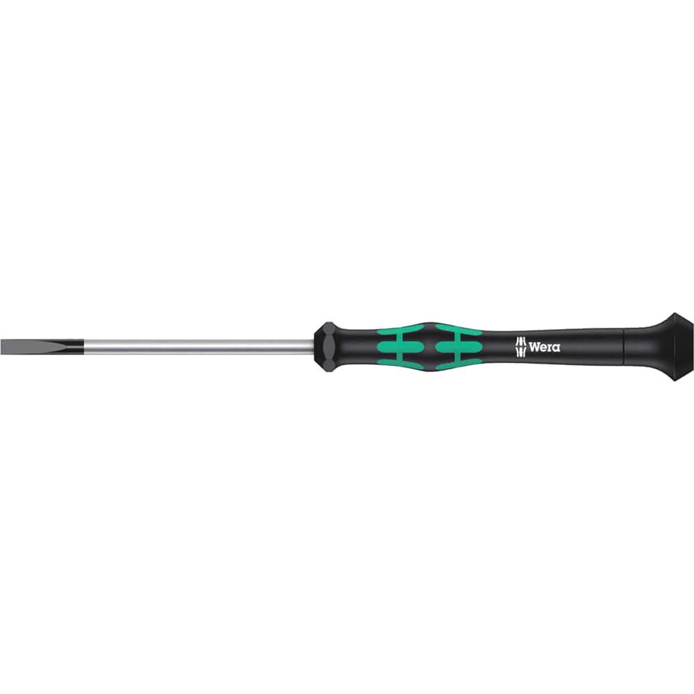 Image of Wera Kraftform Micro Parallel Slotted Screwdriver 3.5mm 80mm