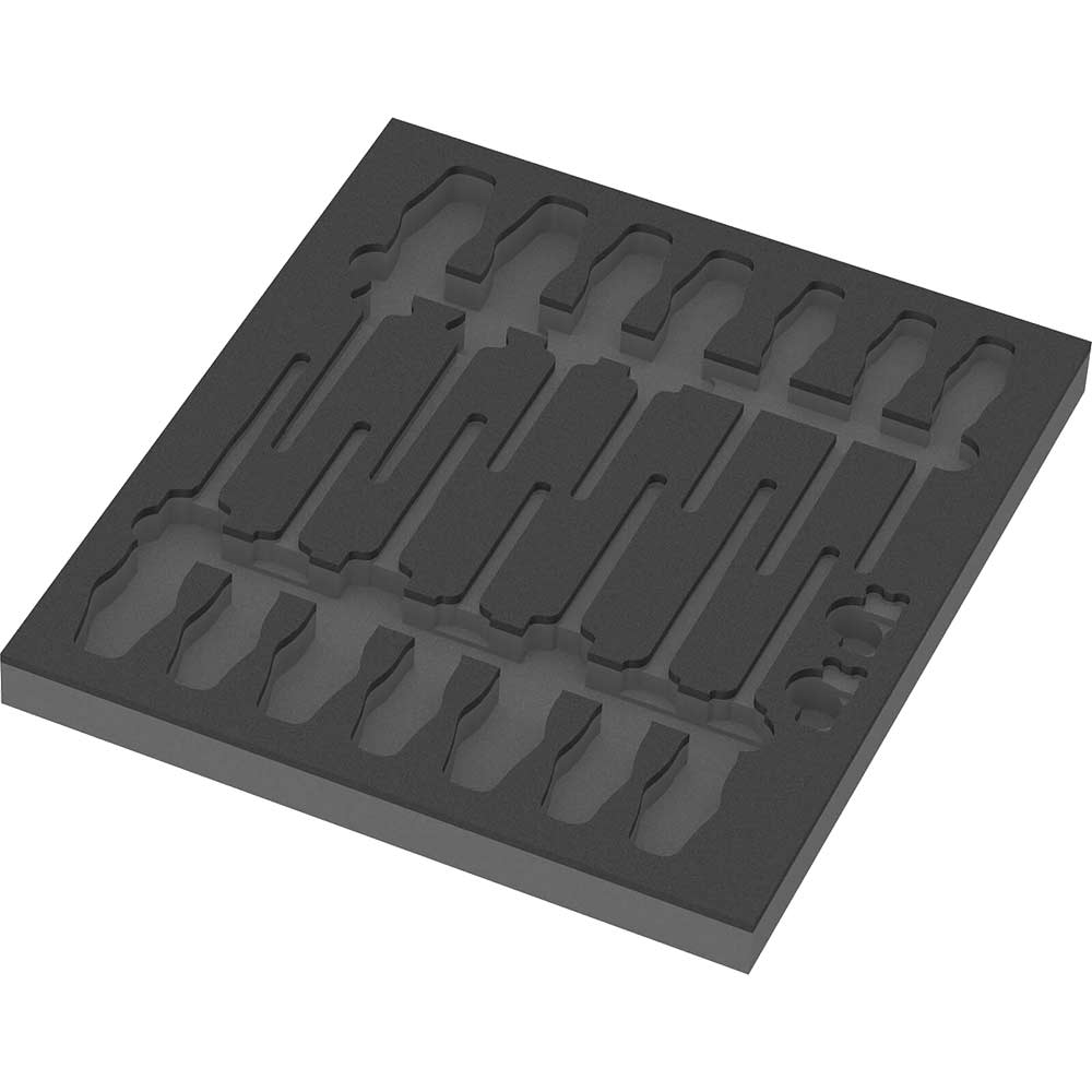 Photos - Tool Kit Wera Empty Foam Insert Tray for 9711 Screwdriver Set 5137311001 