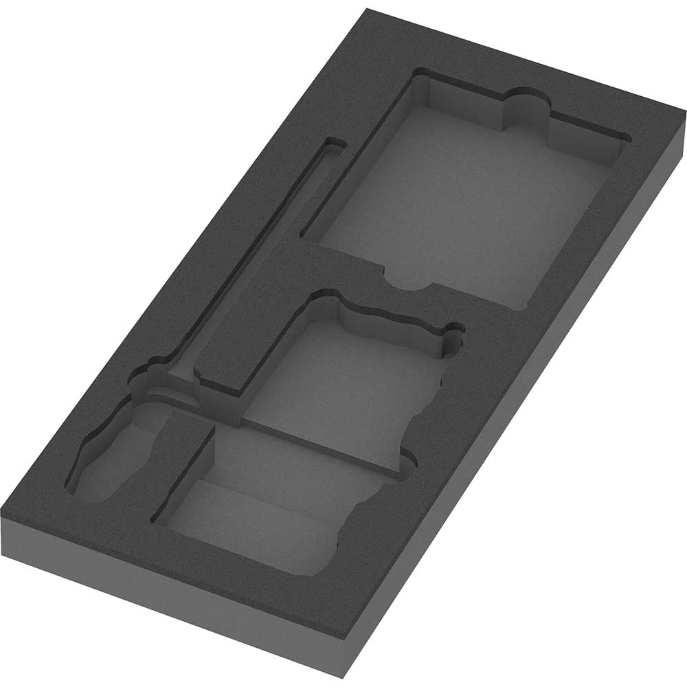 Wera Empty Foam Insert Tray for 9750 KK and Tool Check Plus Set