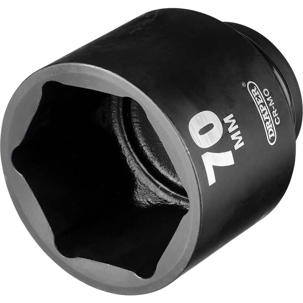 Draper Expert 1" Drive Deep Hexagon Impact Socket Metric 1" 70mm