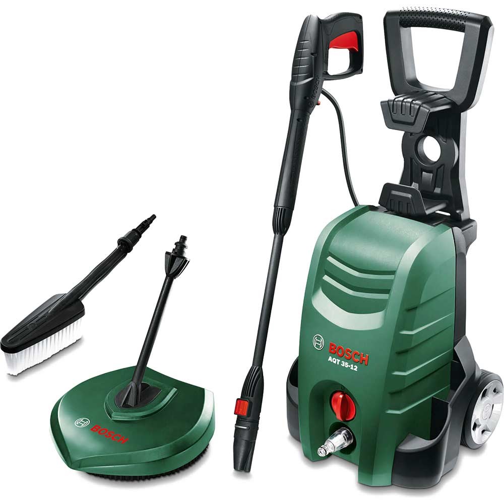 Bosch Aqt 35 12 Pressure Washer Combi Kit 120 Bar Pressure Washers