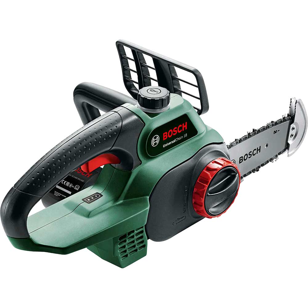 Image of Bosch UNIVERSALCHAIN 18v Cordless Chainsaw 200mm No Batteries No Charger