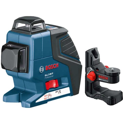 Bosch Gll 2 80 P Multi Line Self Levelling Laser Level Bm1 Wall